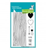 Lawn Fawn Woodgrain Backdrop stamp set